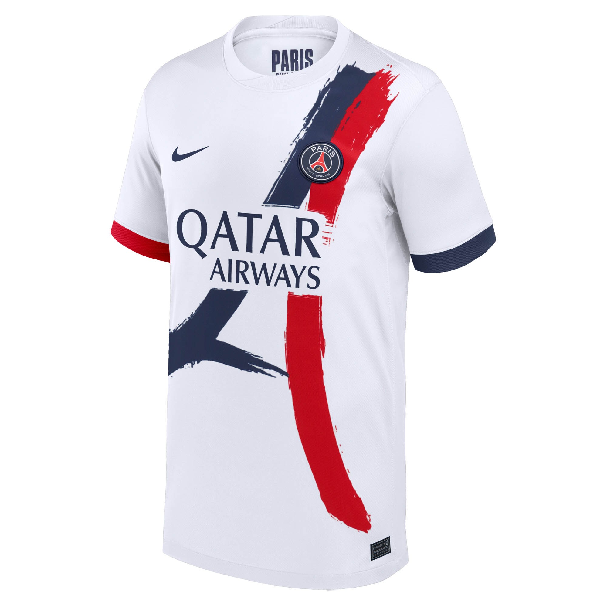 psg nike away stadium shirt 2024-2025 – kids with echegini 6 printing Kits Collection | Shop PSG Gear