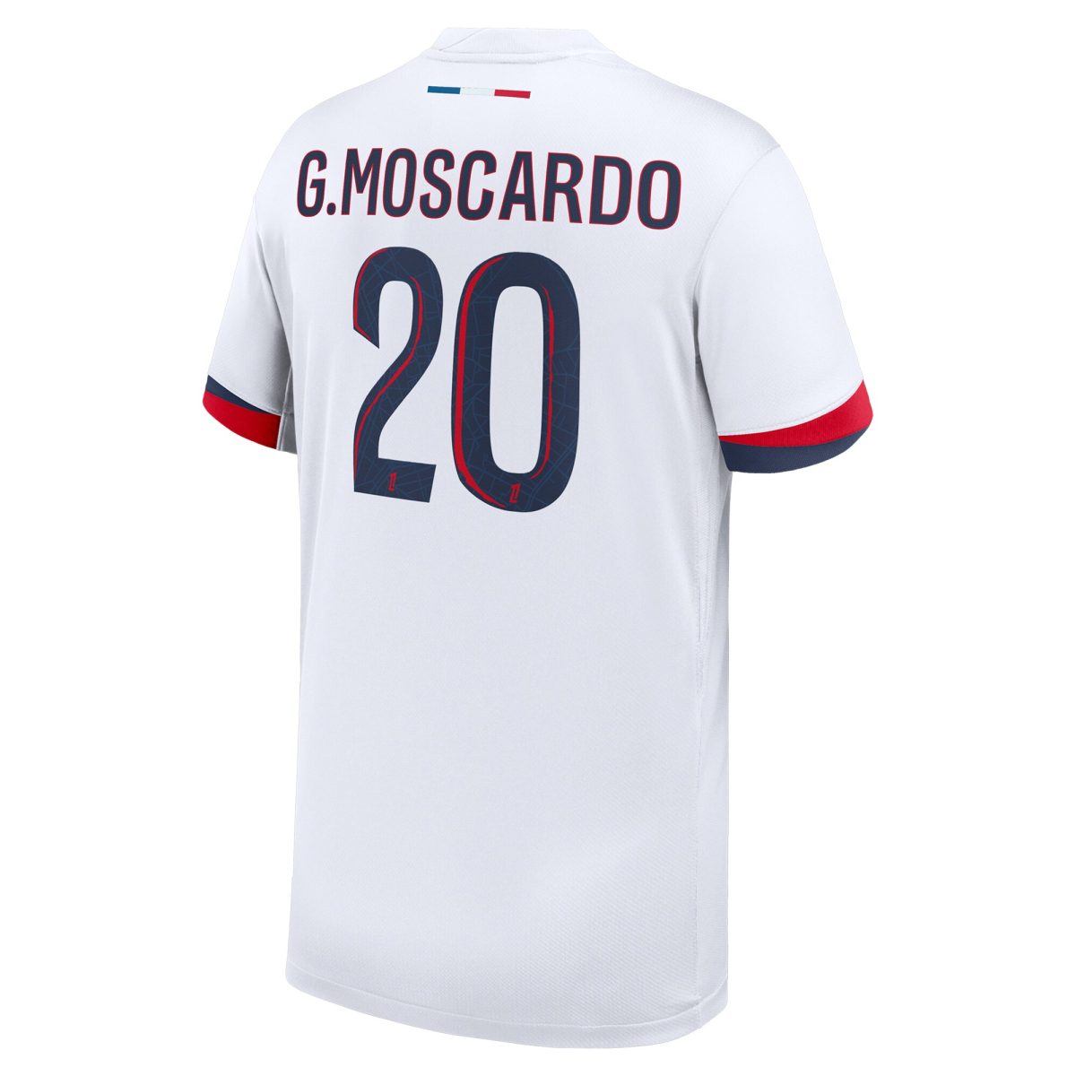 psg nike away stadium shirt 2024-2025 – kids with g.moscardo 20 printing Kits Collection | Shop PSG Gear