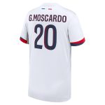 psg nike away stadium shirt 2024-2025 – kids with g.moscardo 20 printing Kits Collection | Shop PSG Gear