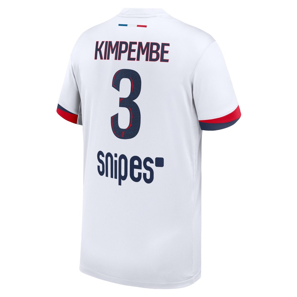 psg nike away stadium shirt 2024-2025 – kids with kimpembe 3 printing Kits Collection | Shop PSG Gear