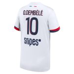 psg nike away stadium shirt 2024-2025 – kids with o.dembele 10 printing Kits Collection | Shop PSG Gear