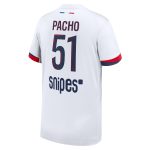 psg nike away stadium shirt 2024-2025 – kids with pacho 51 printing Kits Collection | Shop PSG Gear