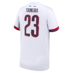 psg nike away stadium shirt 2024-2025 – kids with tounkara 23 printing Kits Collection | Shop PSG Gear