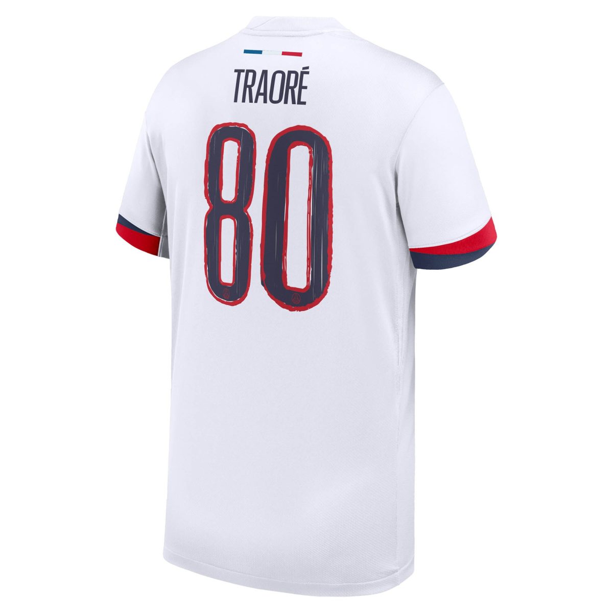 psg nike away stadium shirt 2024-2025 – kids with traore 80 printing Kits Collection | Shop PSG Gear