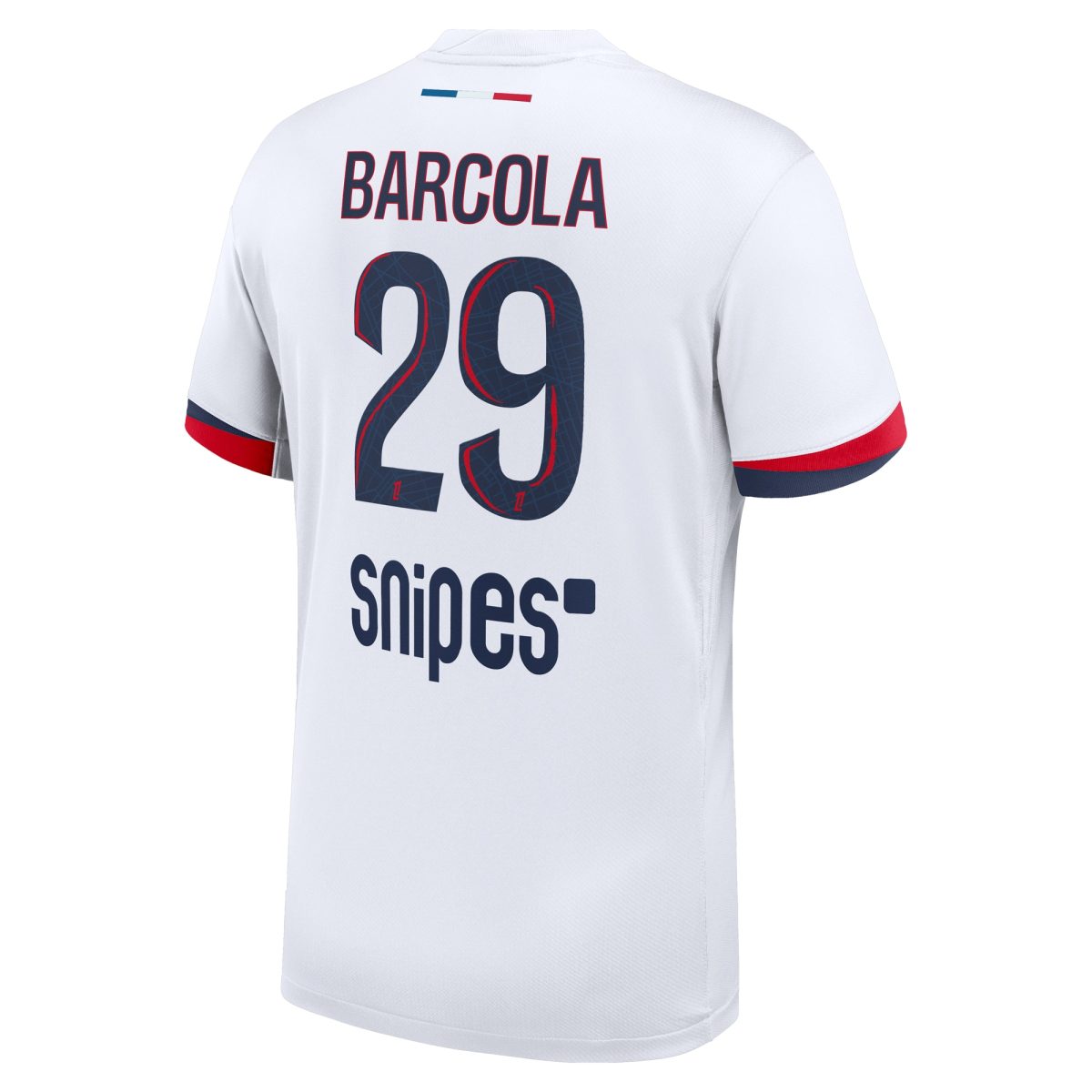 psg nike away stadium shirt 2024-2025 with barcola 29 printing Kits Collection | Shop PSG Gear