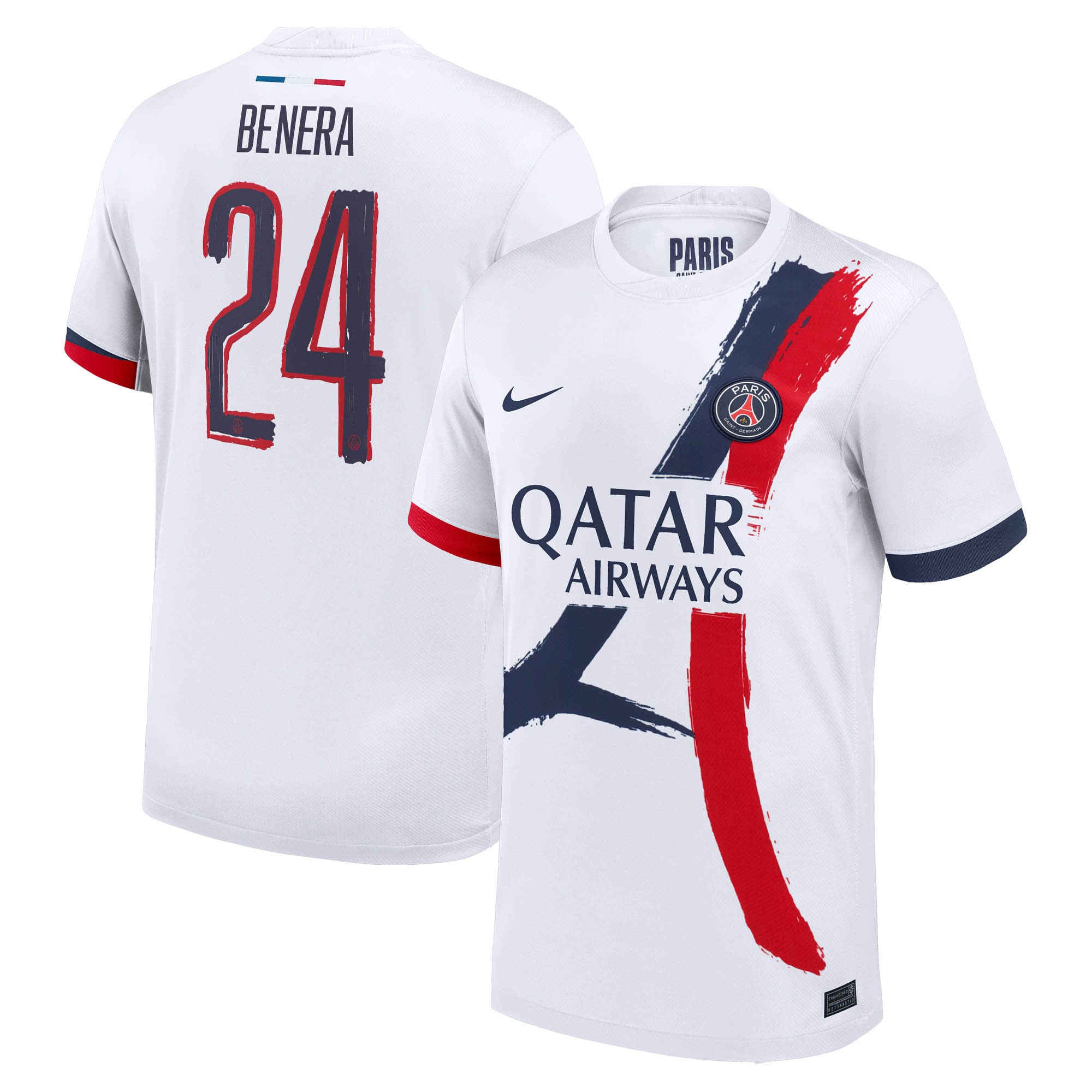 psg nike away stadium shirt 2024-2025 with benera 24 printing Kits Collection | Shop PSG Gear