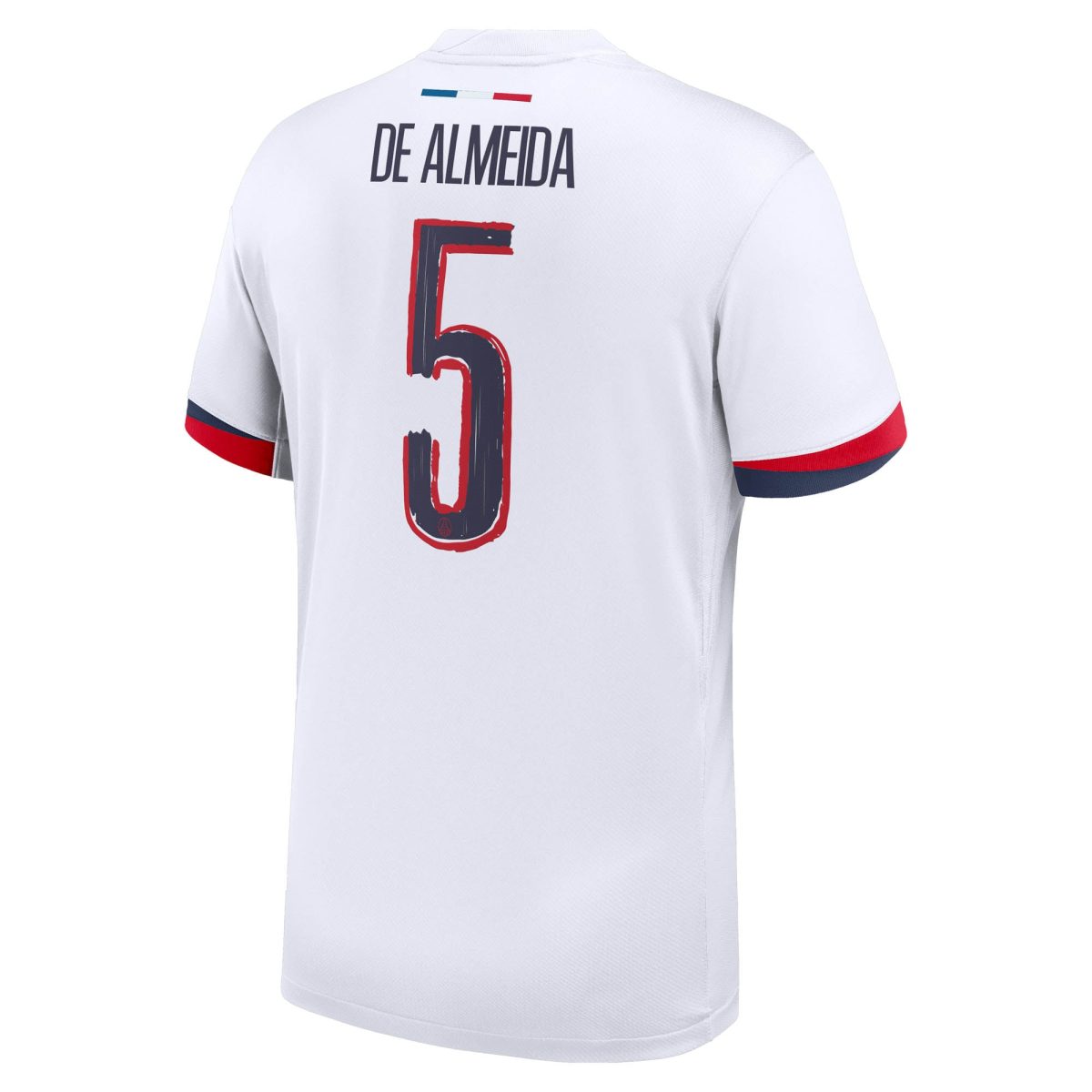 psg nike away stadium shirt 2024-2025 with de almeida 5 printing Kits Collection | Shop PSG Gear