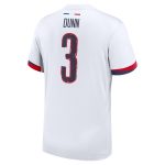 psg nike away stadium shirt 2024-2025 with dunn 3 printing Kits Collection | Shop PSG Gear