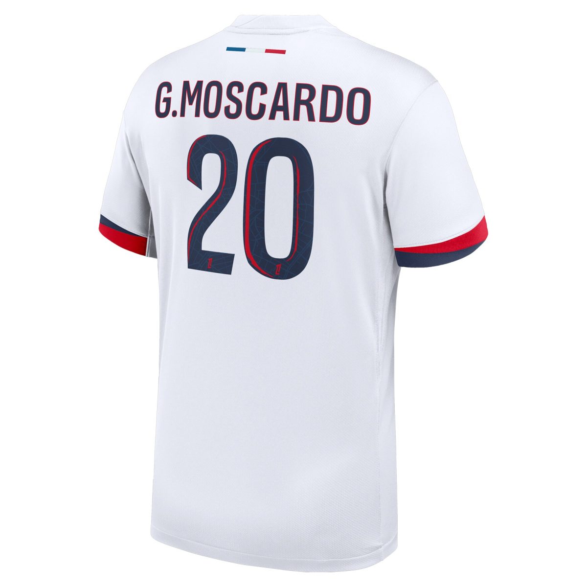 psg nike away stadium shirt 2024-2025 with g.moscardo 20 printing Kits Collection | Shop PSG Gear