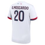 psg nike away stadium shirt 2024-2025 with g.moscardo 20 printing Kits Collection | Shop PSG Gear