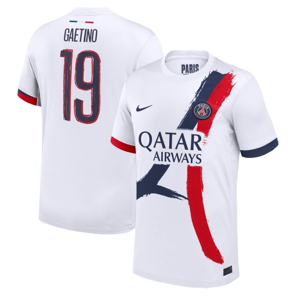 psg nike away stadium shirt 2024-2025 with gaetino 19 printing Kits Collection | Shop PSG Gear