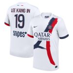 psg nike away stadium shirt 2024-2025 with lee kang in 19 printing Kits Collection | Shop PSG Gear