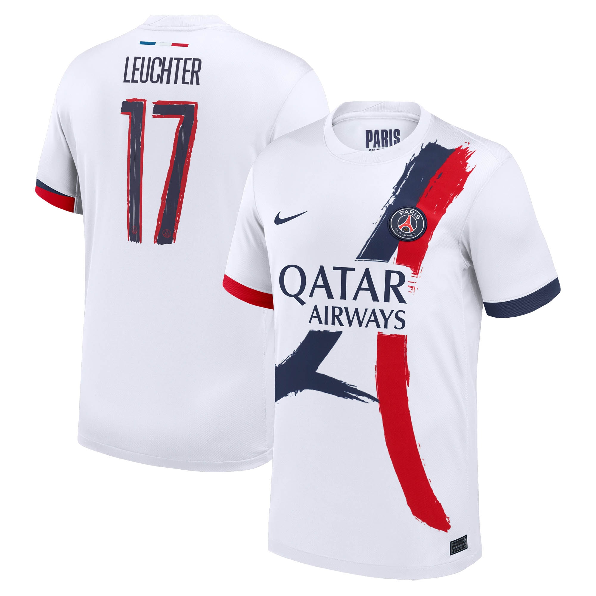psg nike away stadium shirt 2024-2025 with leuchter 17 printing Kits Collection | Shop PSG Gear