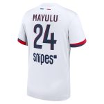 psg nike away stadium shirt 2024-2025 with mayulu 24 printing Kits Collection | Shop PSG Gear