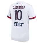 psg nike away stadium shirt 2024-2025 with o.dembele 10 printing Kits Collection | Shop PSG Gear