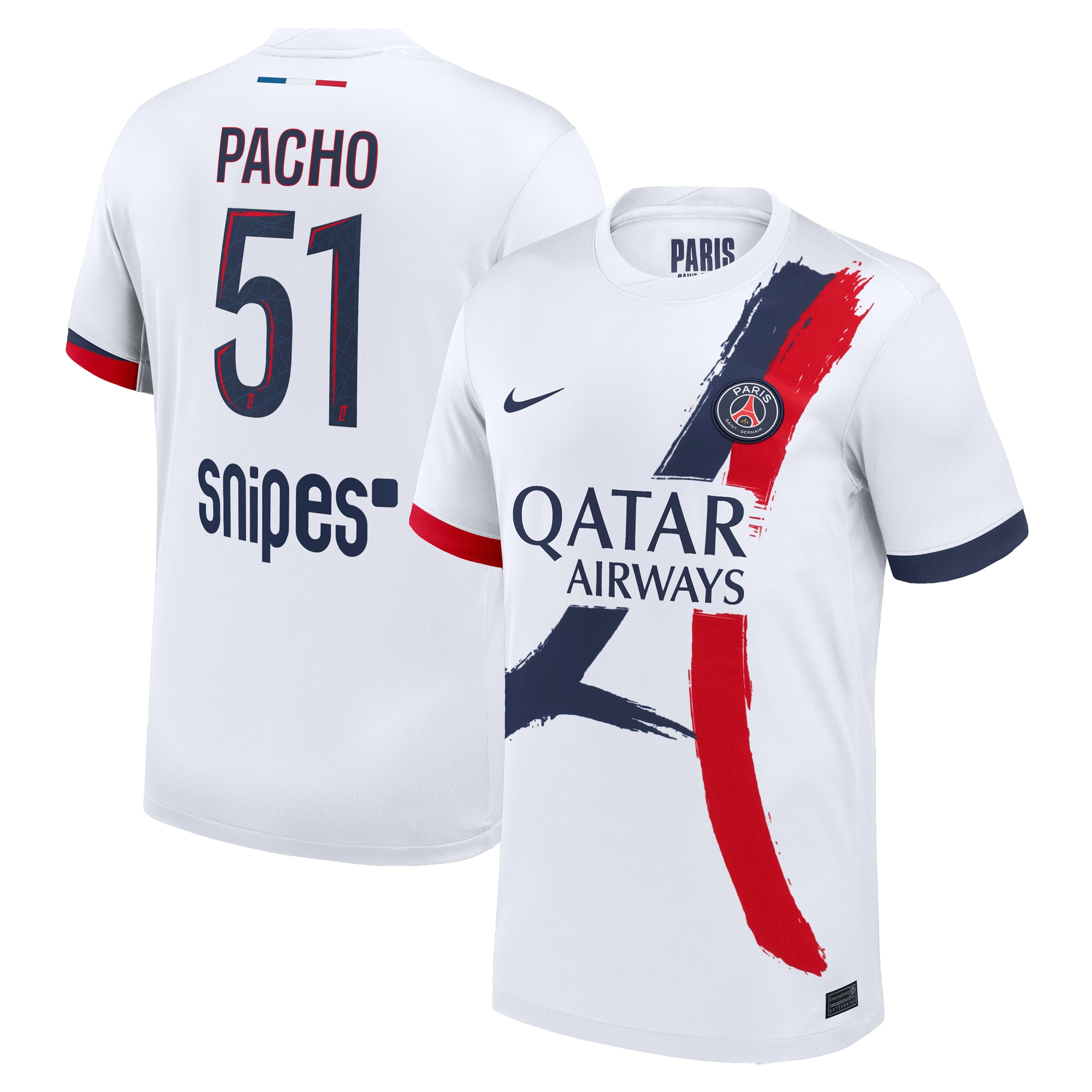 psg nike away stadium shirt 2024-2025 with pacho 51 printing Kits Collection | Shop PSG Gear