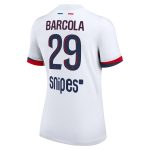 psg nike away stadium shirt 2024-2025 – womens with barcola 29 printing Kits Collection | Shop PSG Gear