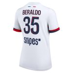 psg nike away stadium shirt 2024-2025 – womens with beraldo 35 printing Kits Collection | Shop PSG Gear