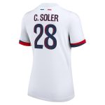 psg nike away stadium shirt 2024-2025 – womens with c. soler 28 printing Kits Collection | Shop PSG Gear