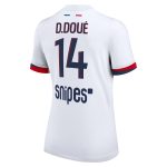 psg nike away stadium shirt 2024-2025 – womens with d.doue 14 printing Kits Collection | Shop PSG Gear