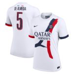 psg nike away stadium shirt 2024-2025 – womens with de almeida 5 printing Kits Collection | Shop PSG Gear