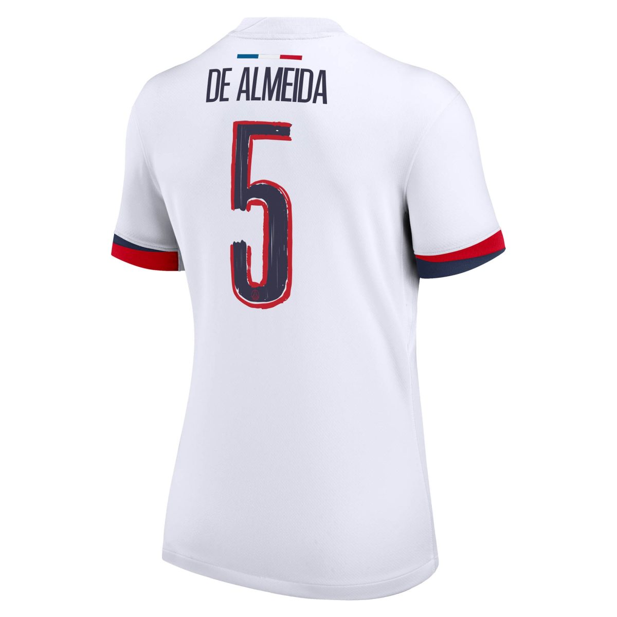 psg nike away stadium shirt 2024-2025 – womens with de almeida 5 printing Kits Collection | Shop PSG Gear