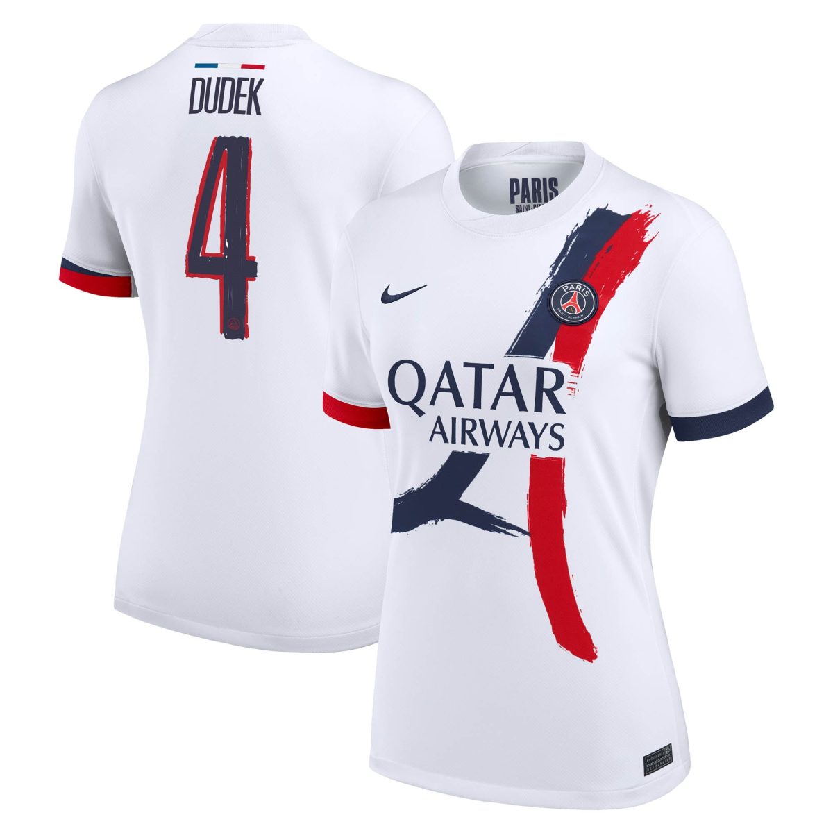 psg nike away stadium shirt 2024-2025 – womens with dudek 4 printing Kits Collection | Shop PSG Gear