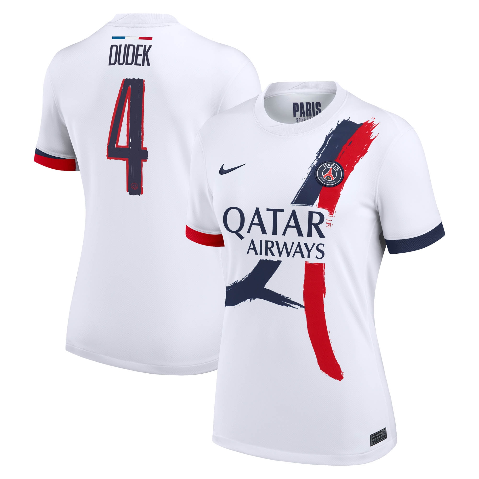 psg nike away stadium shirt 2024-2025 – womens with dudek 4 printing Kits Collection | Shop PSG Gear