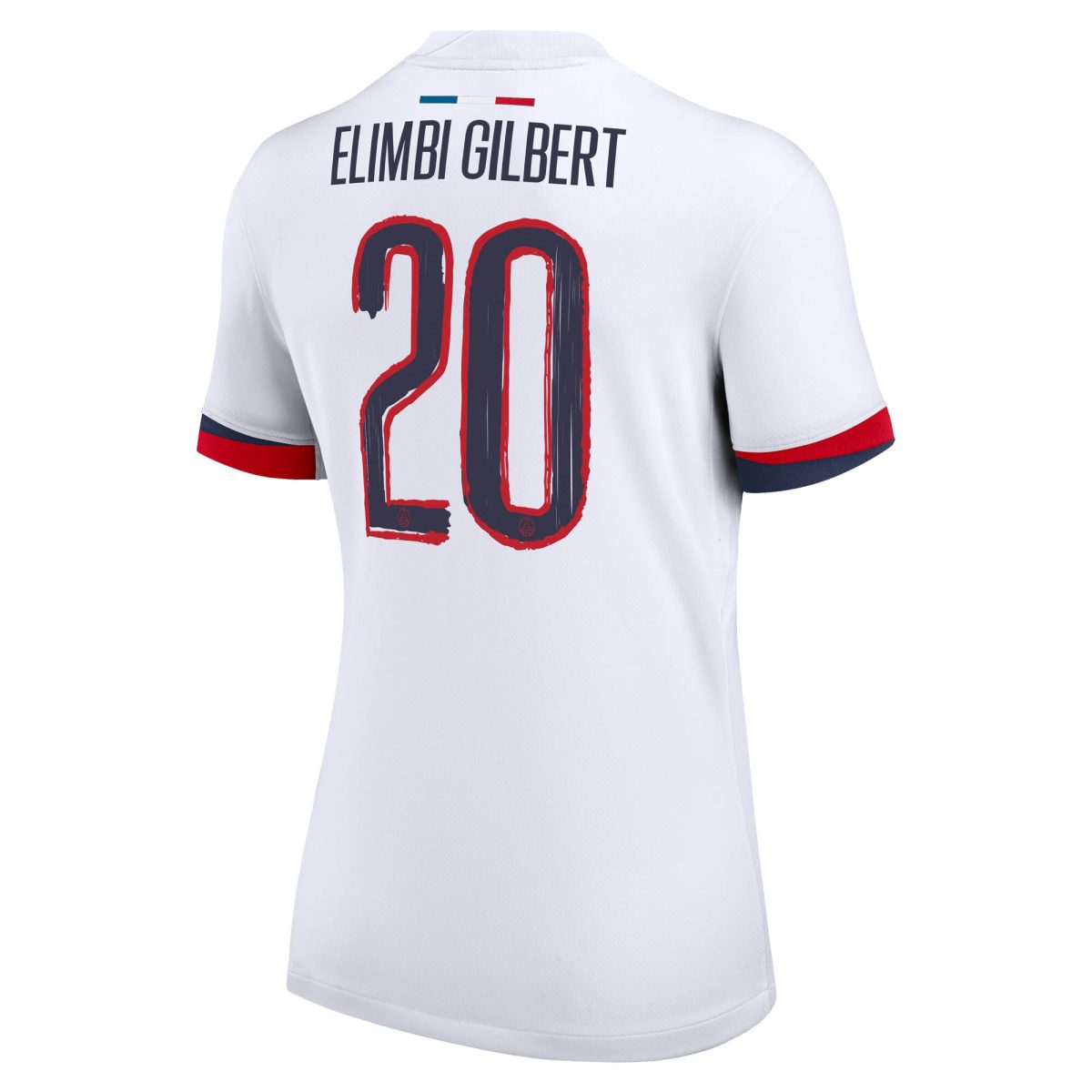psg nike away stadium shirt 2024-2025 – womens with elimbi gilbert 20 printing Kits Collection | Shop PSG Gear