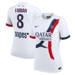 psg nike away stadium shirt 2024-2025 – womens with fabian 8 printing Kits Collection | Shop PSG Gear