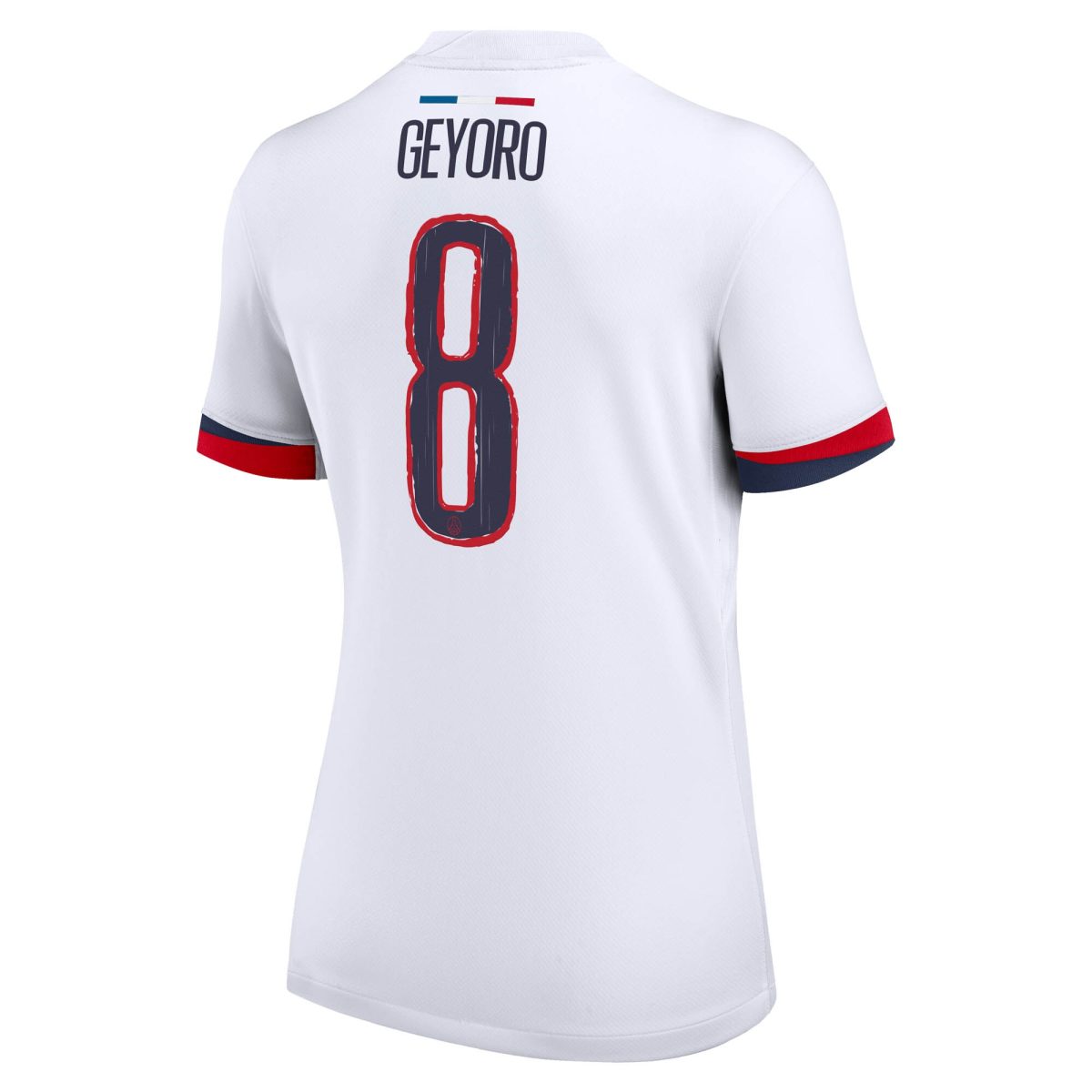 psg nike away stadium shirt 2024-2025 – womens with geyoro 8 printing Kits Collection | Shop PSG Gear