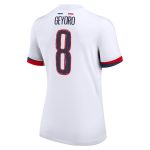 psg nike away stadium shirt 2024-2025 – womens with geyoro 8 printing Kits Collection | Shop PSG Gear