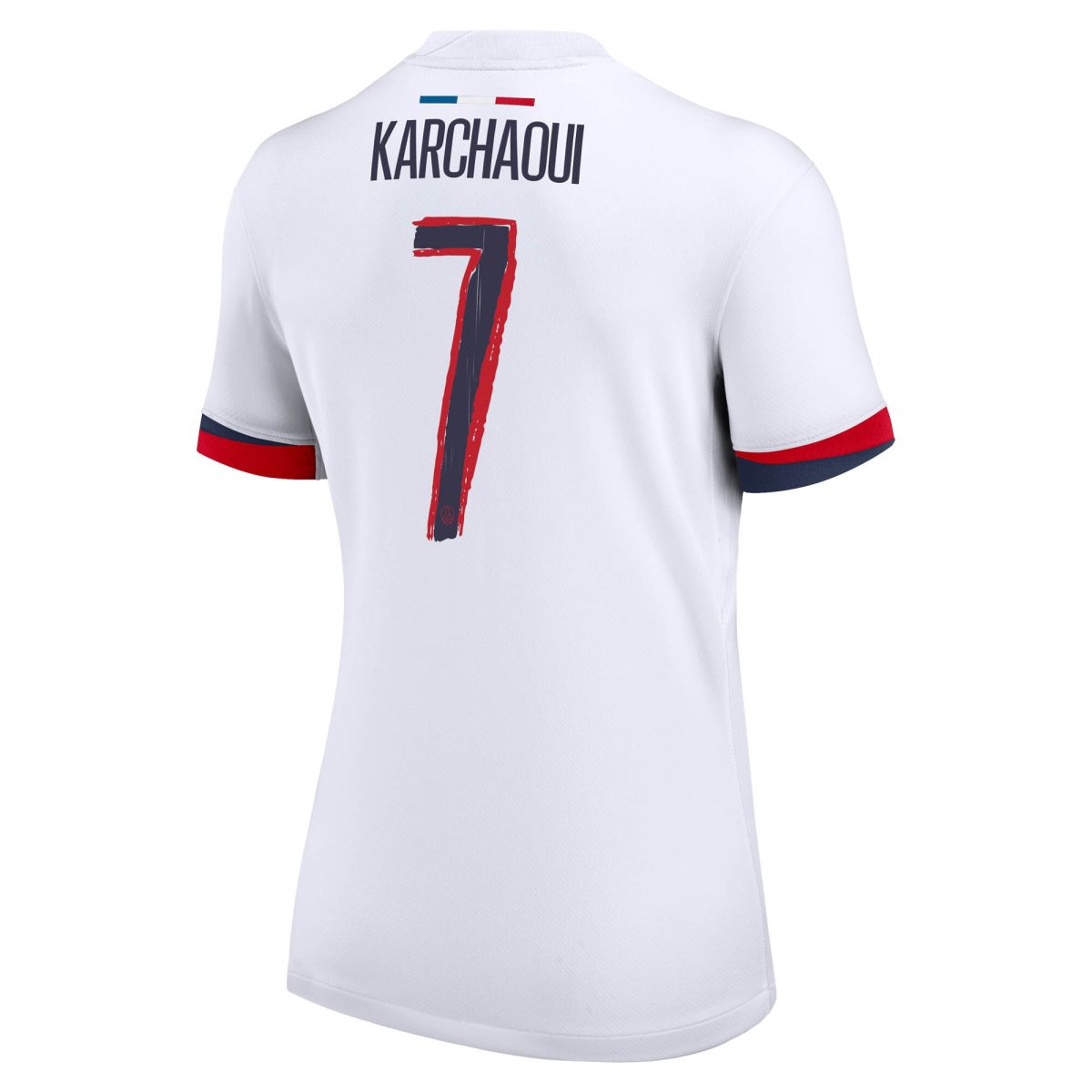 psg nike away stadium shirt 2024-2025 – womens with karchaoui 7 printing Kits Collection | Shop PSG Gear