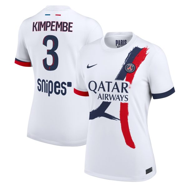 psg nike away stadium shirt 2024-2025 – womens with kimpembe 3 printing Kits Collection | Shop PSG Gear