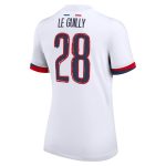 psg nike away stadium shirt 2024-2025 – womens with le guilly 28 printing Kits Collection | Shop PSG Gear