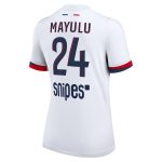 psg nike away stadium shirt 2024-2025 – womens with mayulu 24 printing Kits Collection | Shop PSG Gear