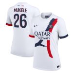 psg nike away stadium shirt 2024-2025 – womens with mukiele 26 printing Kits Collection | Shop PSG Gear