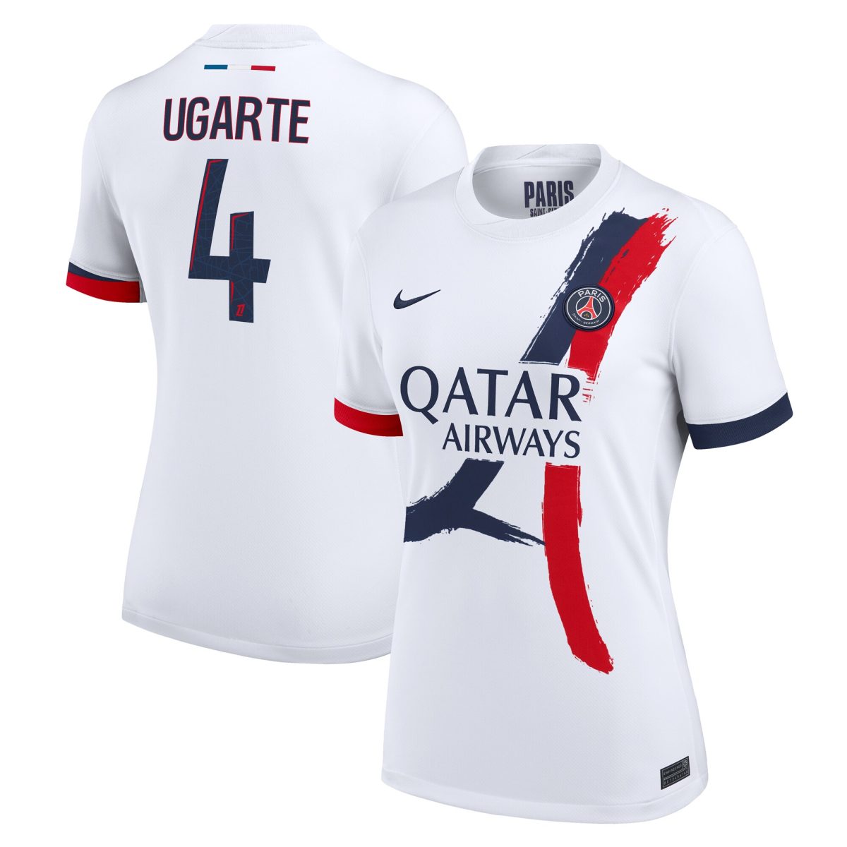 psg nike away stadium shirt 2024-2025 – womens with ugarte 4 printing Kits Collection | Shop PSG Gear