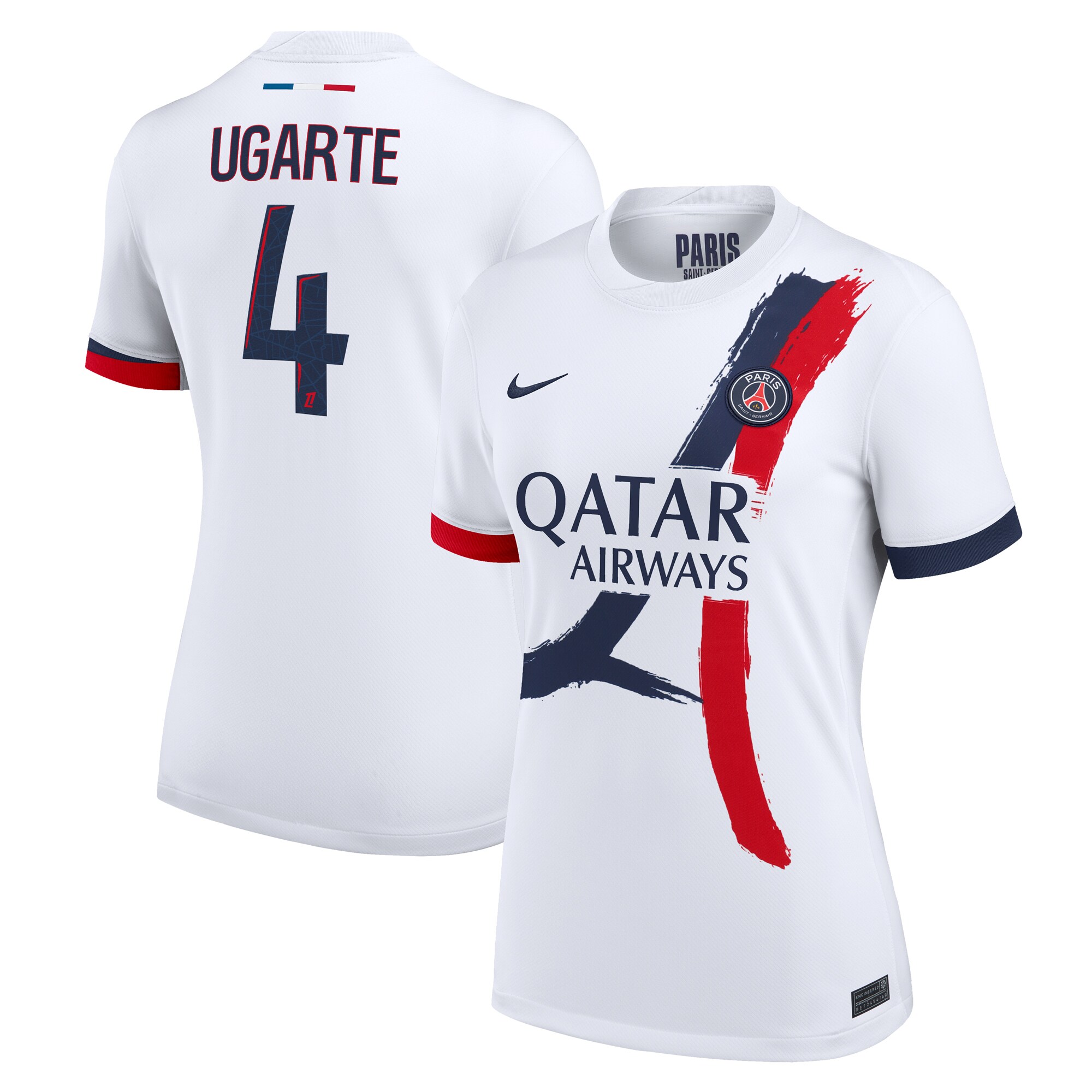 psg nike away stadium shirt 2024-2025 – womens with ugarte 4 printing Kits Collection | Shop PSG Gear