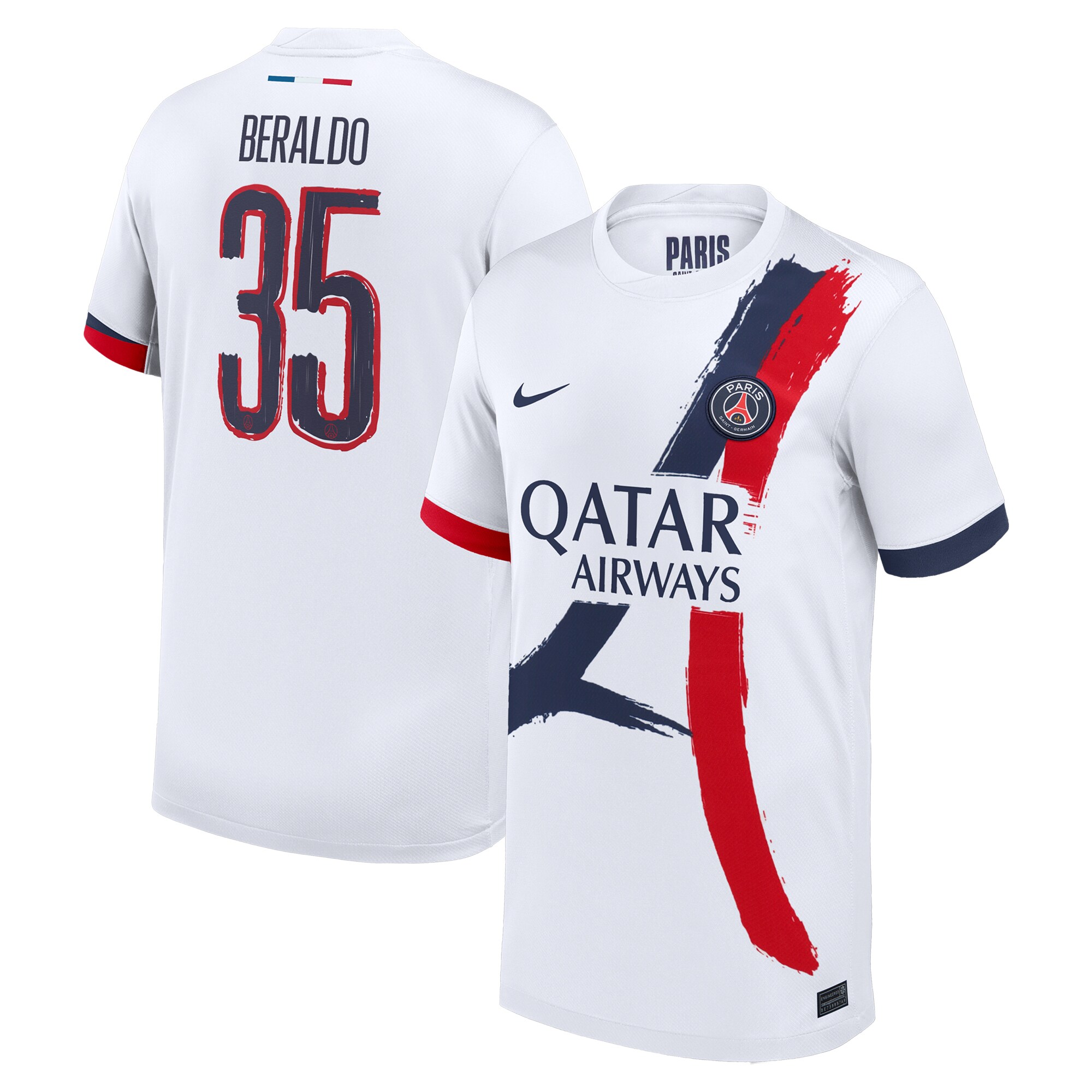 psg nike away stadium shirt 2024-25 – kids with cup printing beraldo 35 Kits Collection | Shop PSG Gear