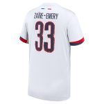 psg nike away stadium shirt 2024-25 – kids with cup printing zaire-emery 33 Kits Collection | Shop PSG Gear