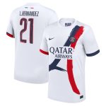 psg nike away stadium shirt 2024-25 with cup printing l.hernandez 21 Kits Collection | Shop PSG Gear