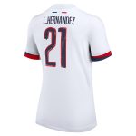 psg nike away stadium shirt 2024-25 – womens with cup printing l.hernandez 21 Kits Collection | Shop PSG Gear