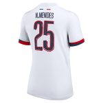 psg nike away stadium shirt 2024-25 – womens with cup printing n.mendes 25 Kits Collection | Shop PSG Gear