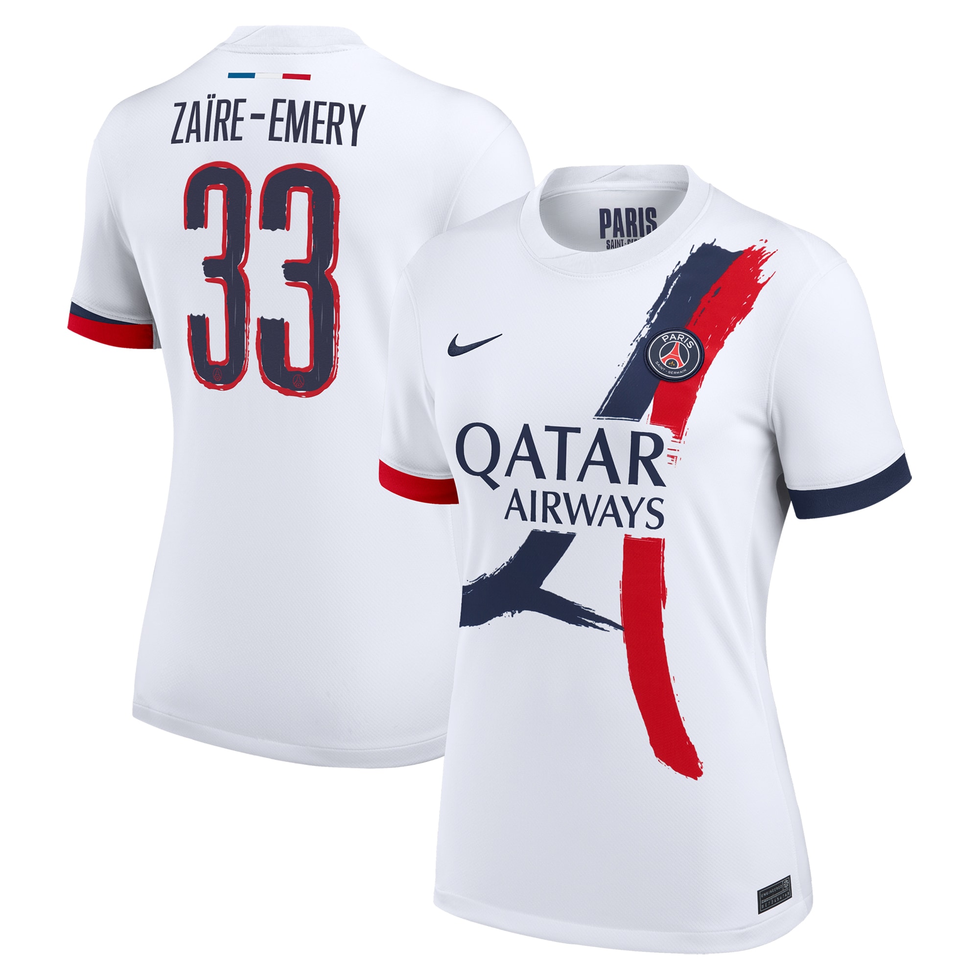 psg nike away stadium shirt 2024-25 – womens with cup printing zaire-emery 33 Kits Collection | Shop PSG Gear