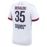 psg nike dri-fit adv away match shirt 2024-25 with beraldo 35 printing Kits Collection | Shop PSG Gear