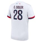 psg nike dri-fit adv away match shirt 2024-25 with c. soler 28 printing Kits Collection | Shop PSG Gear