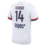 psg nike dri-fit adv away match shirt 2024-25 with d.doue 14 printing Kits Collection | Shop PSG Gear