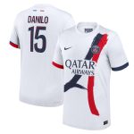 psg nike dri-fit adv away match shirt 2024-25 with danilo 15 printing Kits Collection | Shop PSG Gear