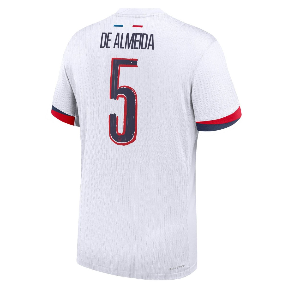 psg nike dri-fit adv away match shirt 2024-25 with de almeida 5 printing Kits Collection | Shop PSG Gear